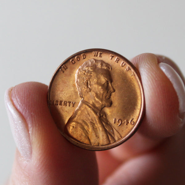 BU 1946 Lincoln Wheat Cent  D Uncirculated 