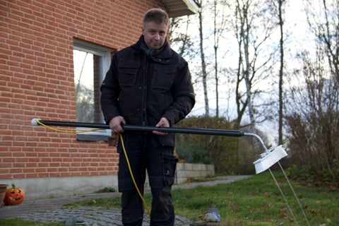 PureAquaCleaner 12 volt, og Kevlar teleskopstænger