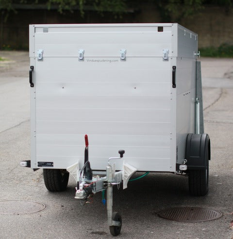 650 Liter alu trailer med distributions og fremstillinganlæg