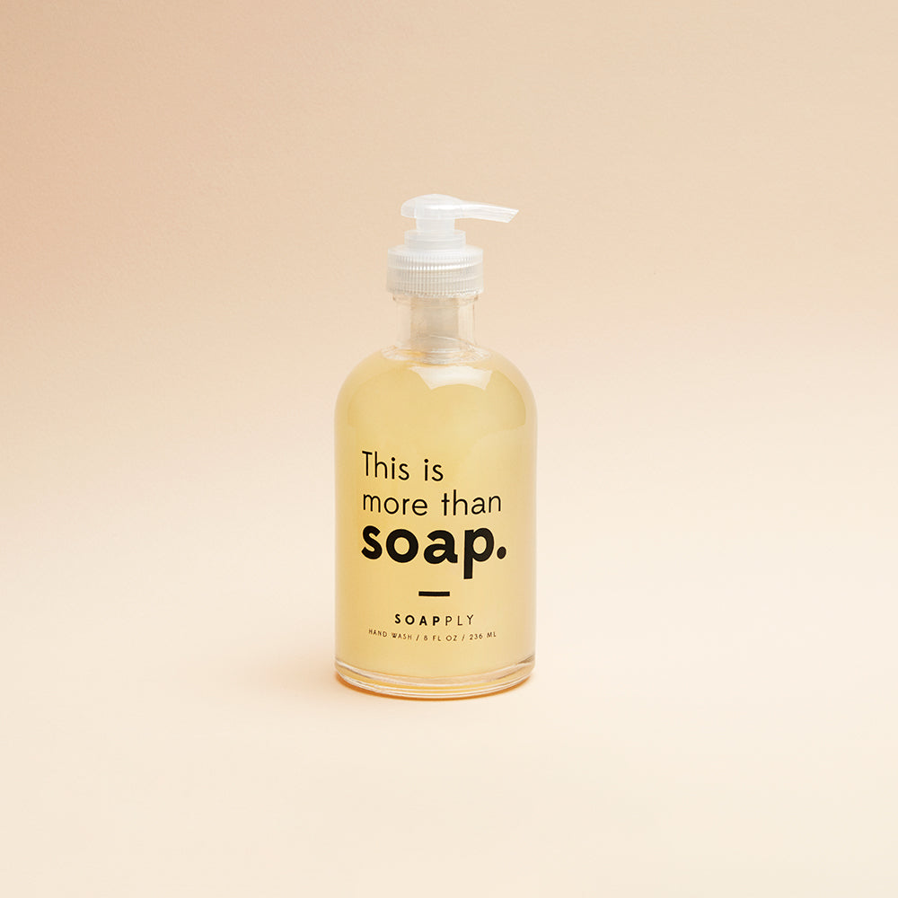 hand soap bottle