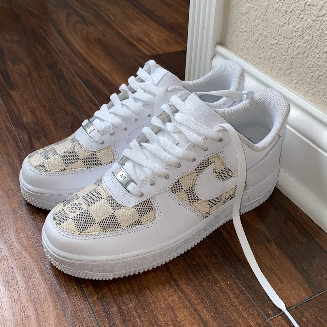 checkered air force 1s