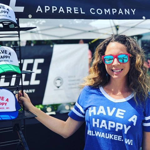 Have A Happy Milwaukee, WI Vintage Jersey Tee