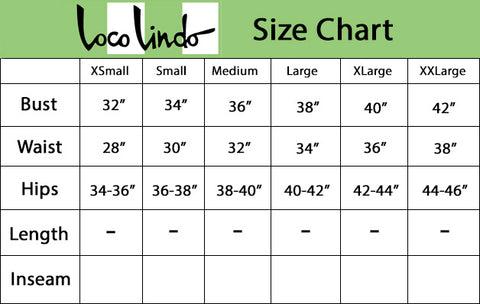 Rita Size Chart