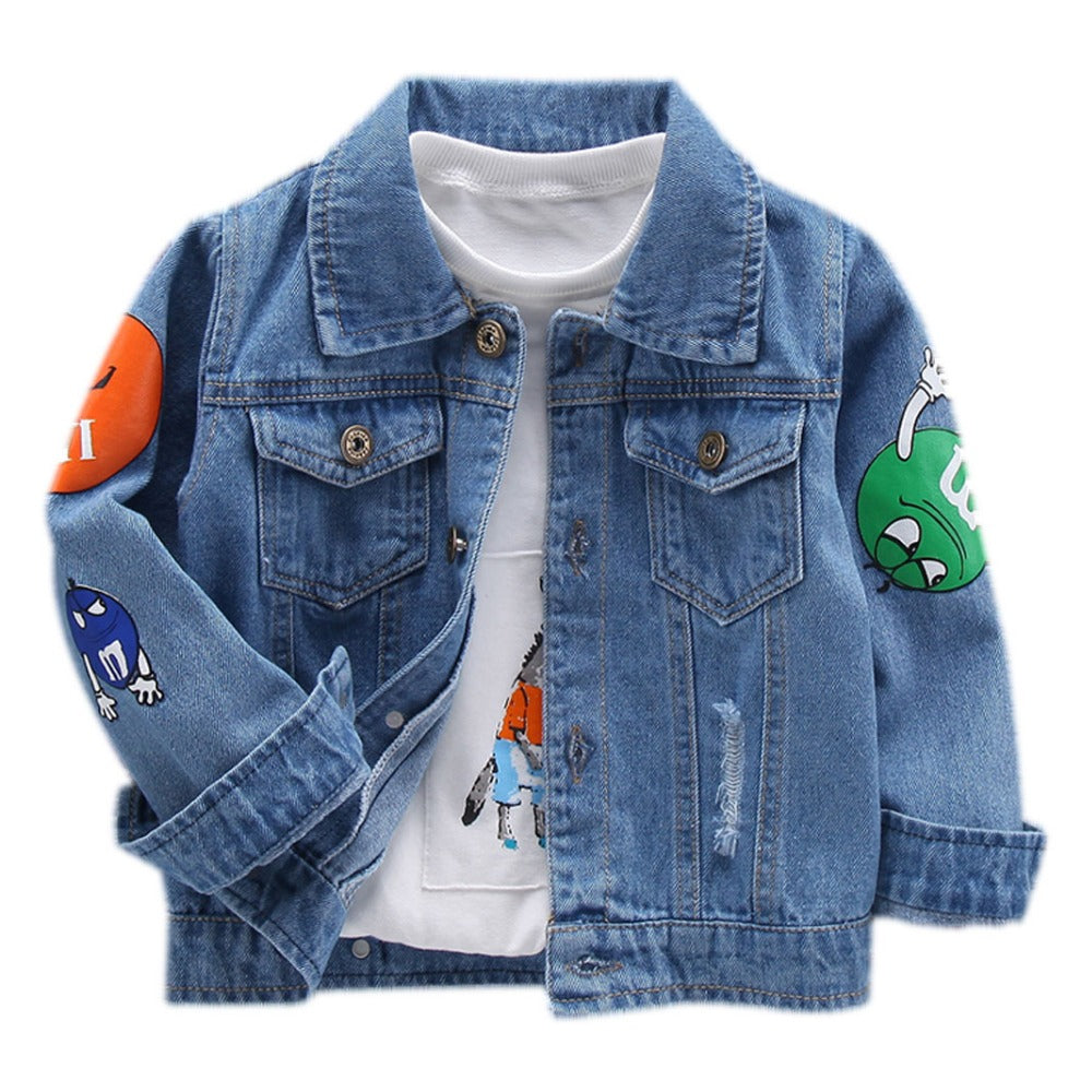 boys distressed jean jacket