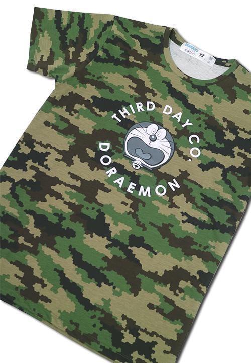 Third Day MTC10A s-s Men camo-px Dora circle grn X Modo T-shirt Multiwarna