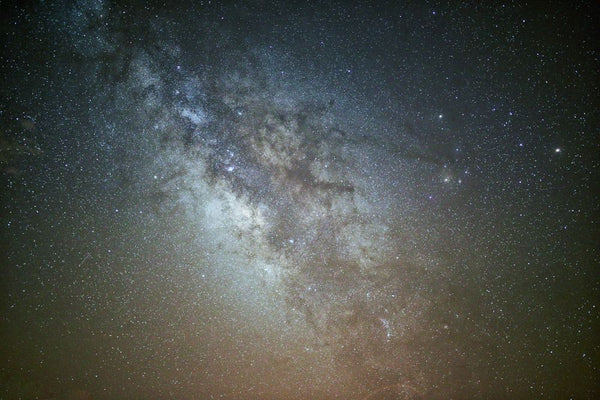 The Milky Way & Surrounding Stars In Night Sky