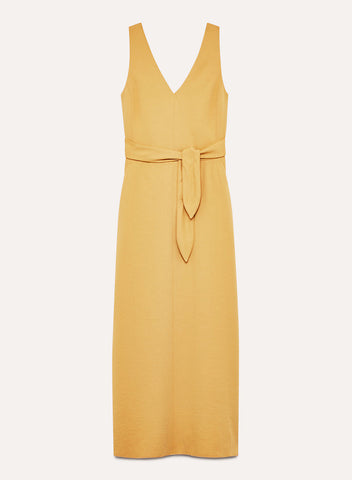 Aritzia Ecoulement Dress - Cairo Gold