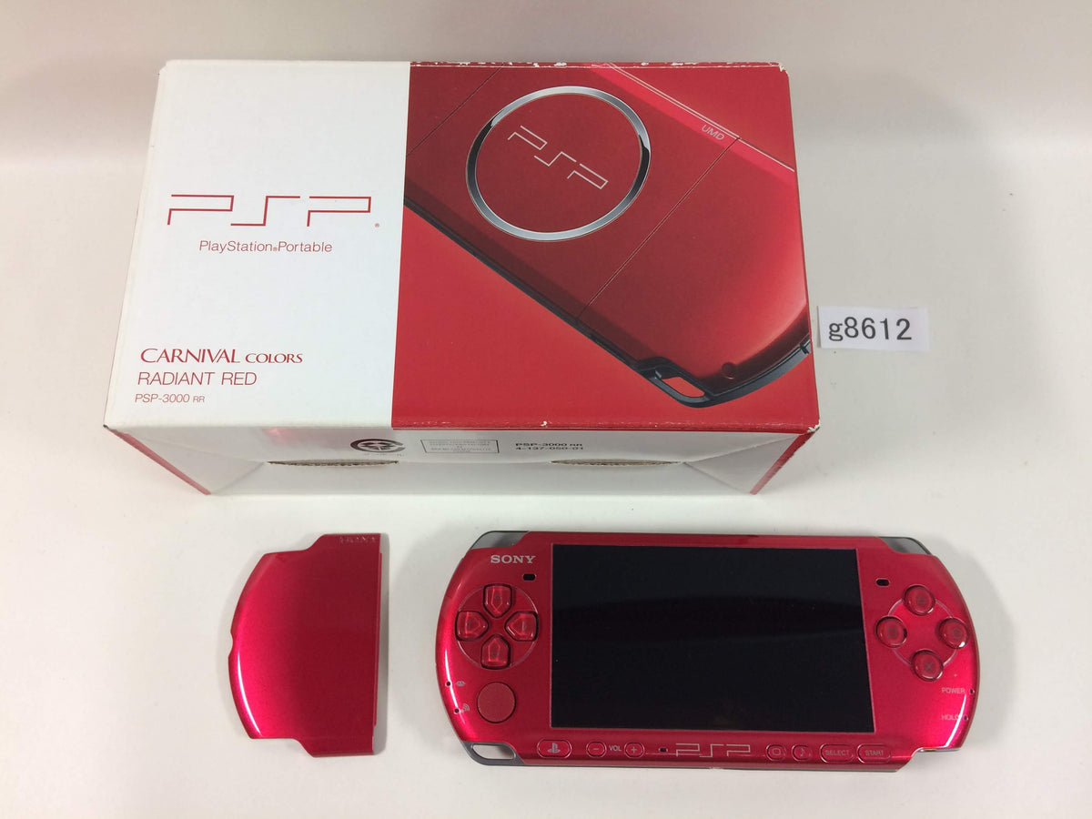 psp radiant red