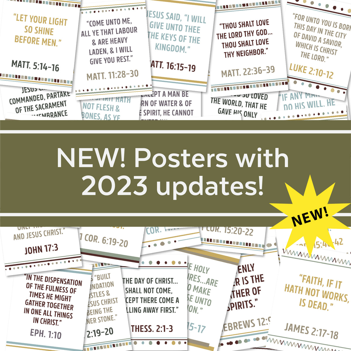 New Testament Complete Seminary Printable Kit Ministering Printables