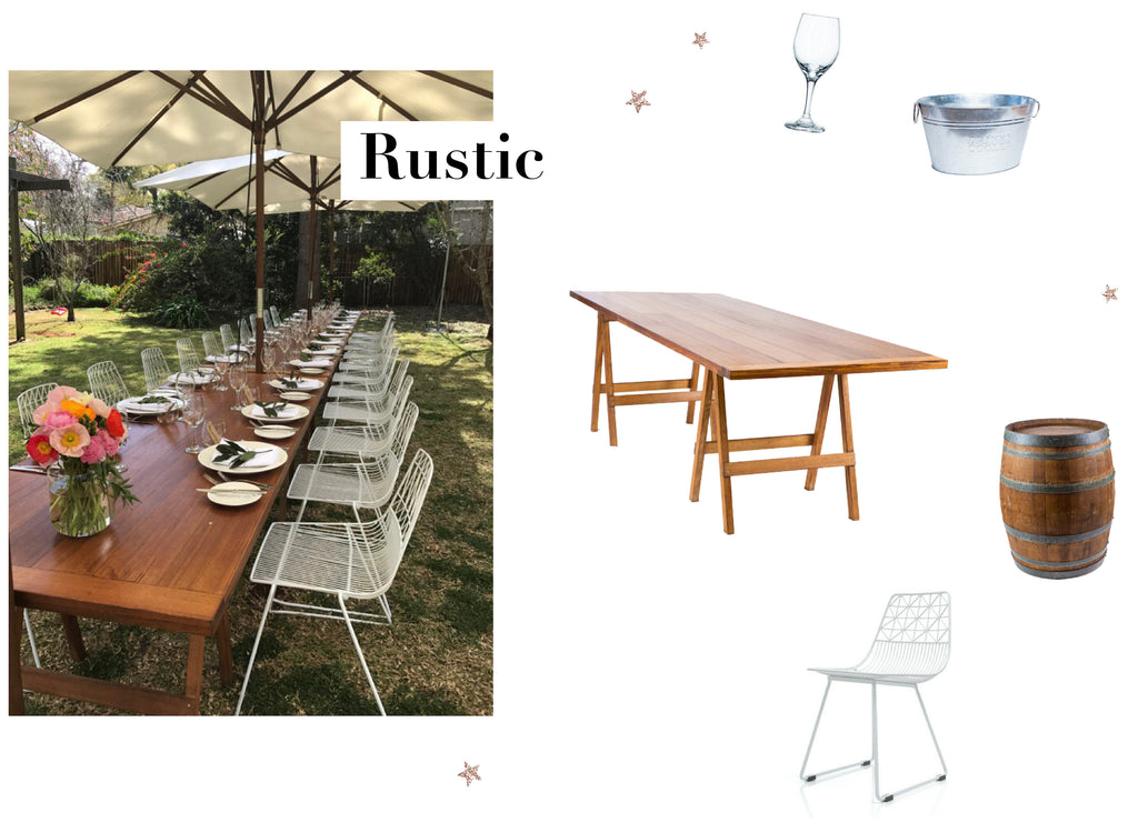 Range Event Hire Rustic Christmas Office Party Styling Ideas Toowoomba Brisbane Gold Coast Party Hire