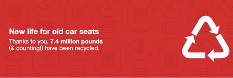 target car seat recycing