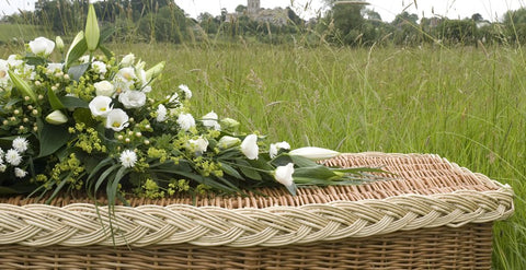 seagrass coffin