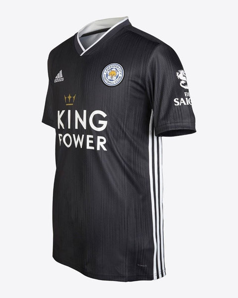 Leicester City Black Football Jersey Away 19 20 Season Fanaccs Com