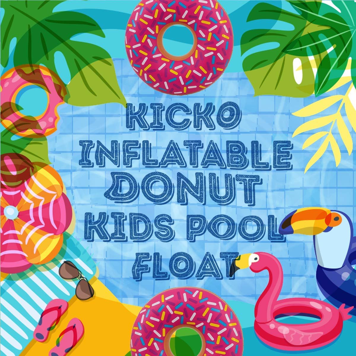 donut blow up pool toy