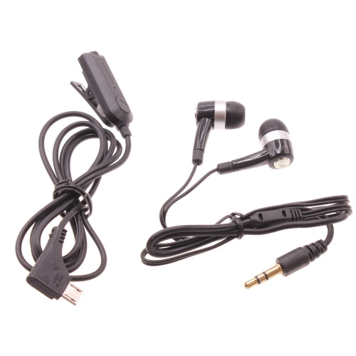 Wired Earphones Mic MicroUSB Headset Earbuds – OdeMobile