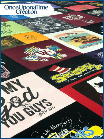 Theater T-shirt Memory Blanket by Once Upon a Time Creation