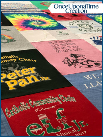 Theater T-shirt Memory Blanket by Once Upon a Time Creation