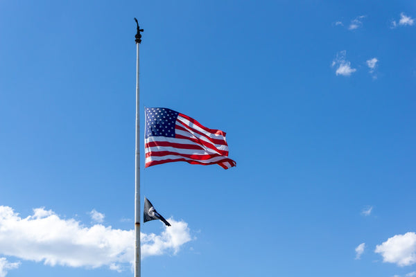 Why does the American Flag Fly at Half-Mast at Times?