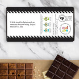 Handsome Hare Christmas Chocolate
