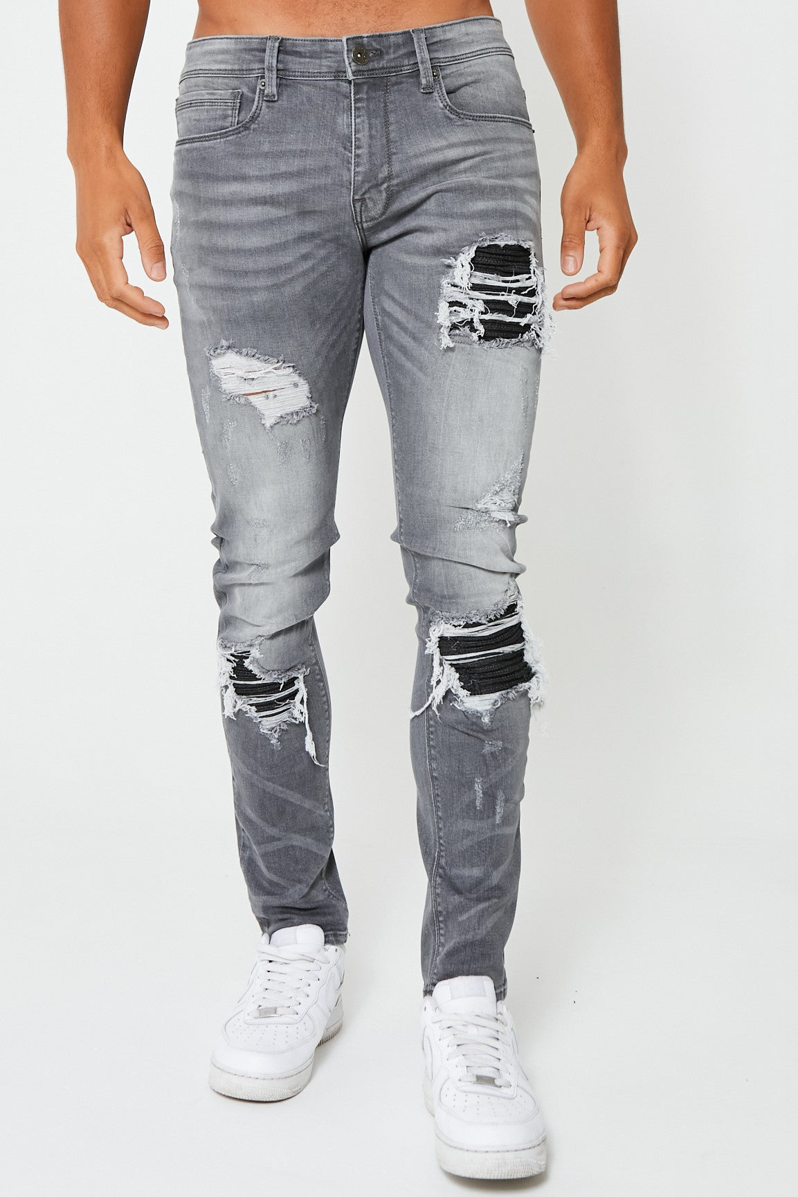 Devonshire Tapered Jean - Grey