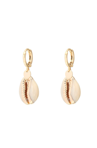 Shell Gold Mini Earrings | Gift Pop Boutique
