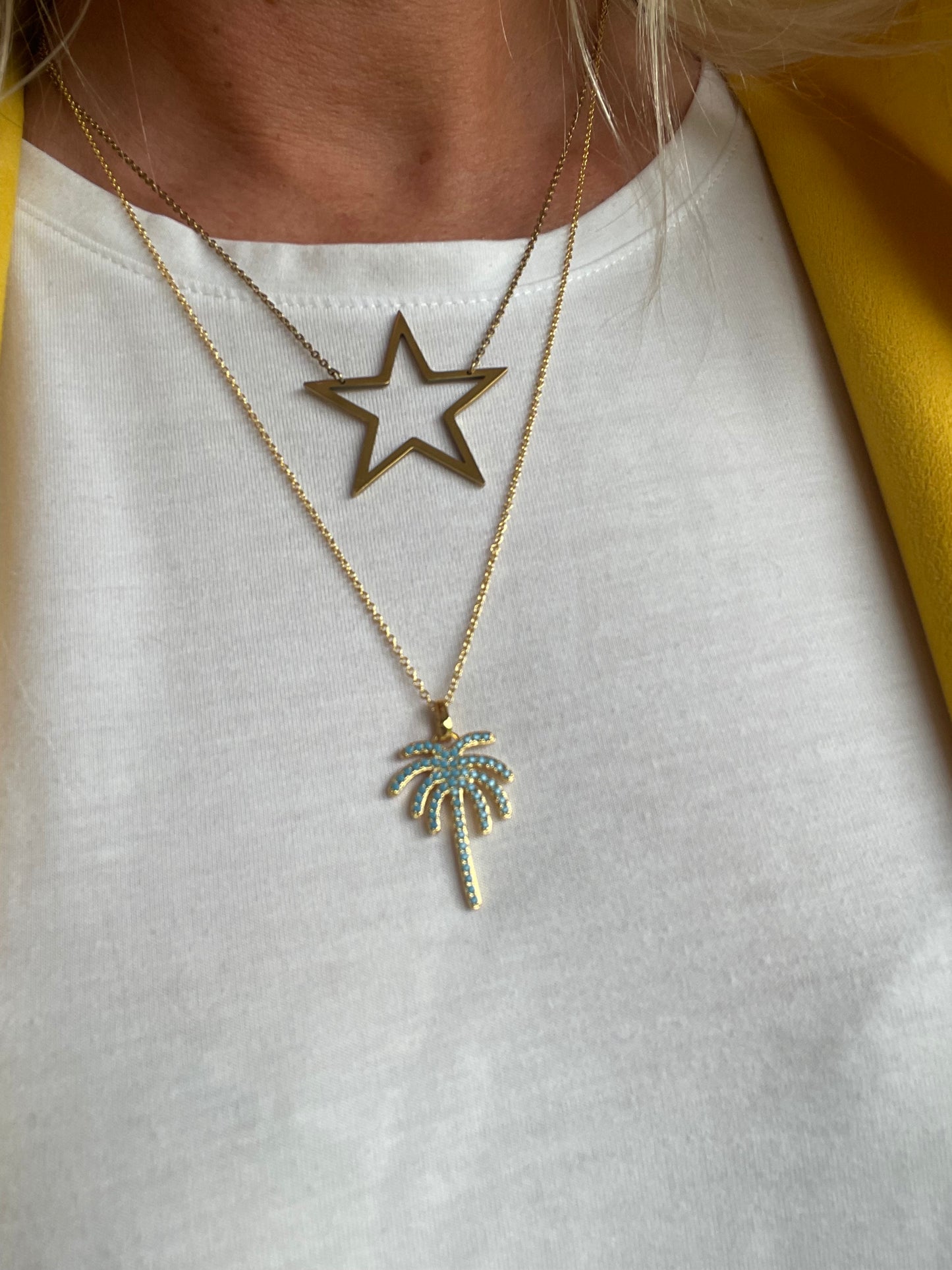 Palm Tree Necklace