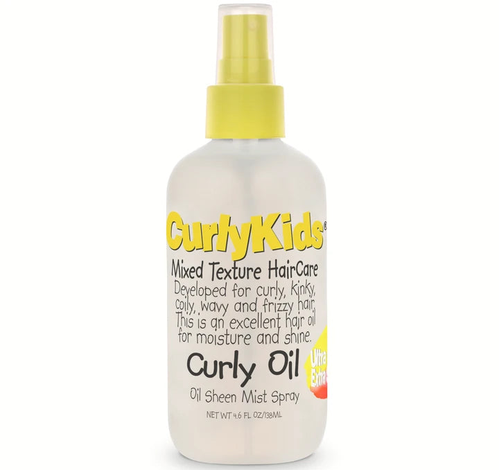 Curly Kids - Curly Oil Sheen Mist Spray - 4.6oz – Black Hair Care UK