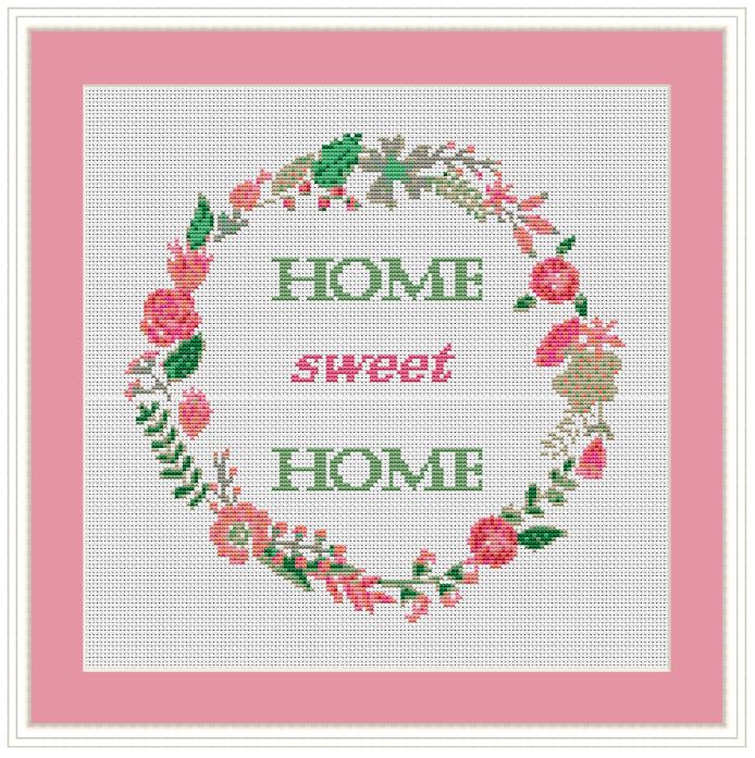 Home Sweet Home LFT485 by Stoney Creek cross stitch pattern