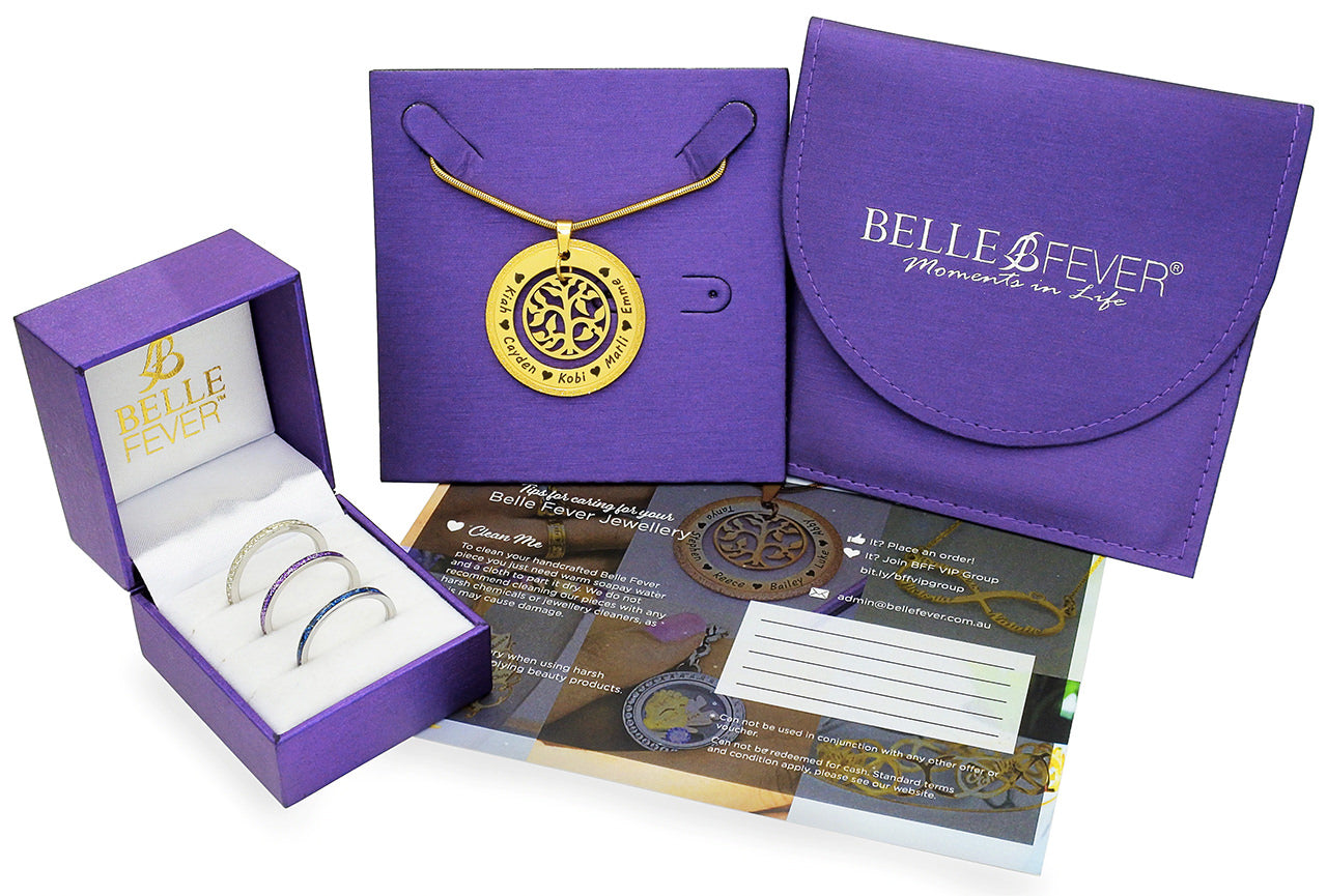 belle fever packaging