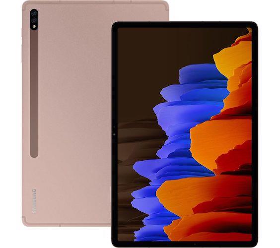 Samsung Galaxy Tab S7 Plus with S Pen 128GB WiFi + 5G Mystic Bronze Refurb Excellent