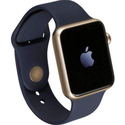 Apple Watch Series 1 Smartwatch 42mm Gold Aluminium Case With Midnight Handtec