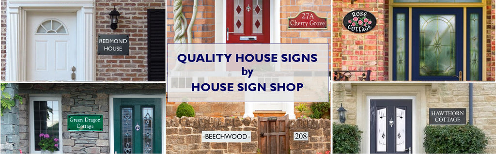 House Plaques for homes by House Sign Shop