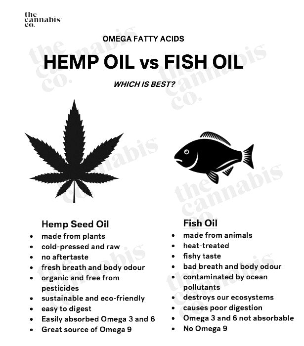 Hemp Oil and Fish Oil - which is best?