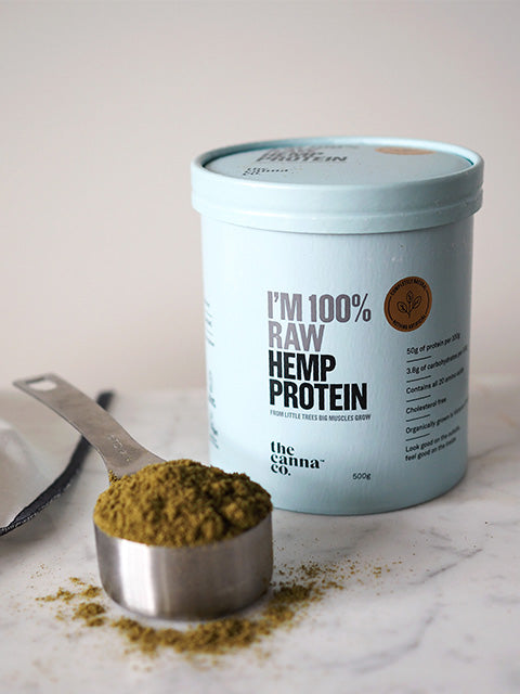 100% Raw Hemp Protein The Cannabis Co.