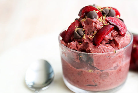 Cherry Choc Hemp Ice-cream