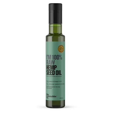 100% Raw Hemp Oil