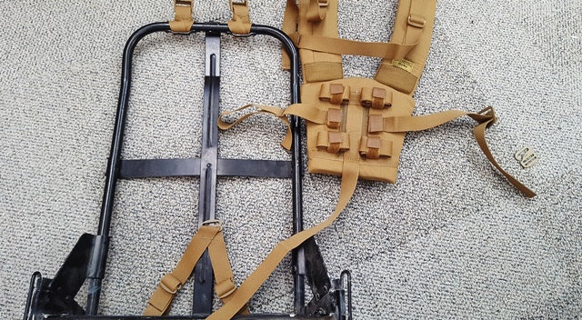 How to fit Alice/DEI 1606 Hybrid Pack straps and Hipbelt to Alice Frame
