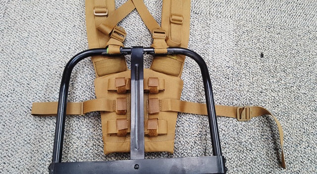 How to fit Alice/DEI 1606 Hybrid Pack straps and Hipbelt to Alice Frame