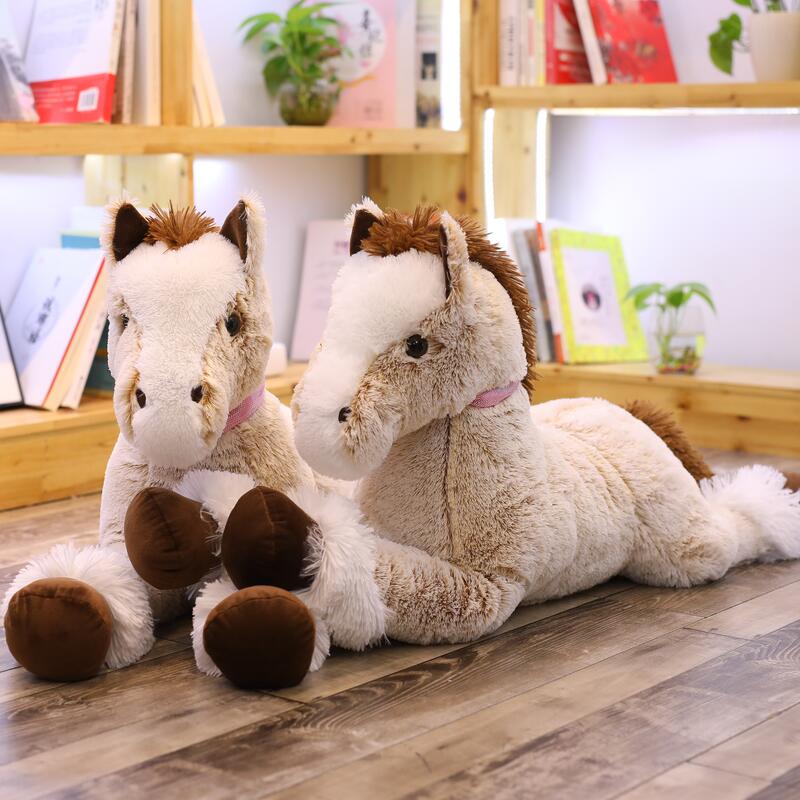 large stuffed pony