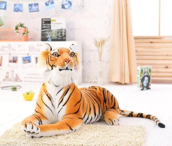 big tiger stuffed animal