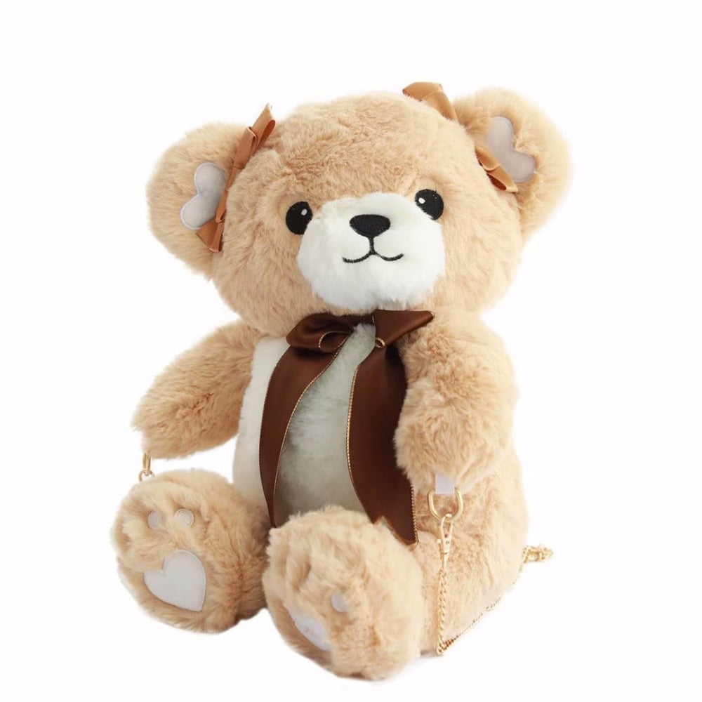 plush bear backpack