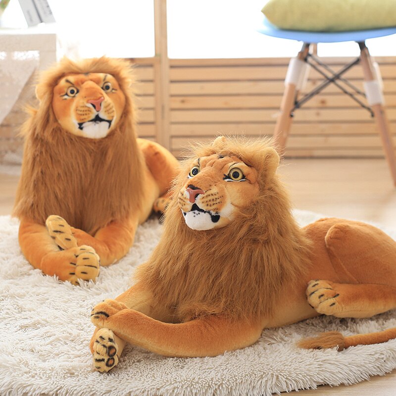 big lion plush