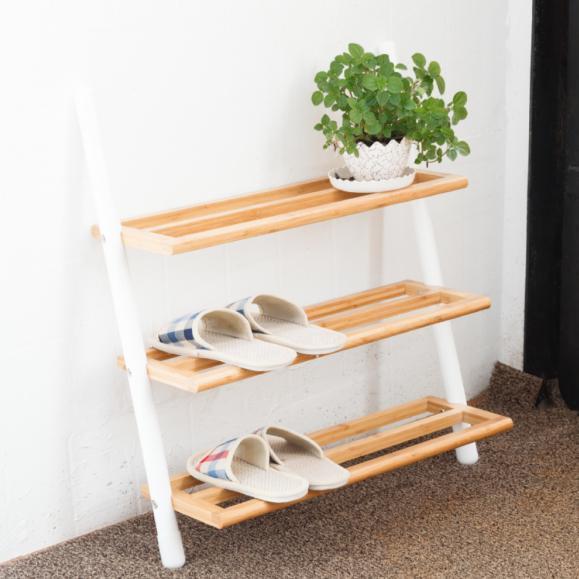 Buy Handcrafted Bamboo Shoe Rack