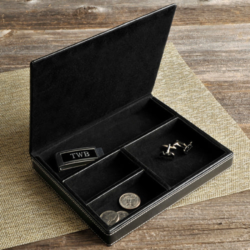 Buy Engraved Men S Small Leather Jewelry Box