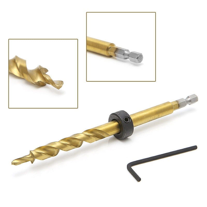 twist step drill bit