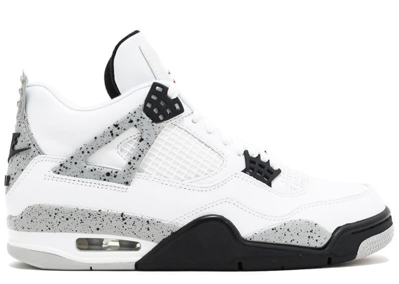 black jordan 4 cement