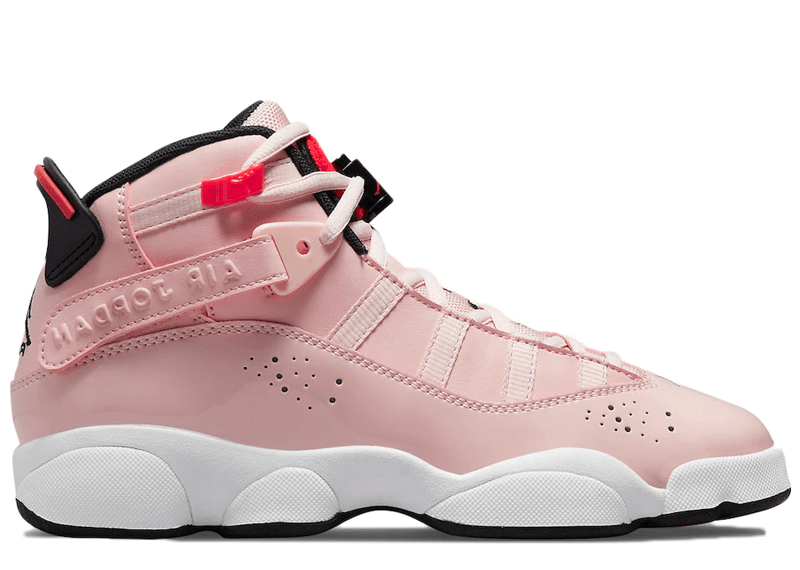 jordan 6 rings pink and white