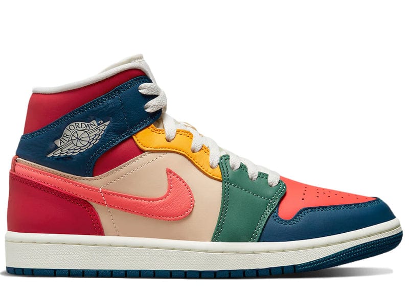 multiple color jordan 1