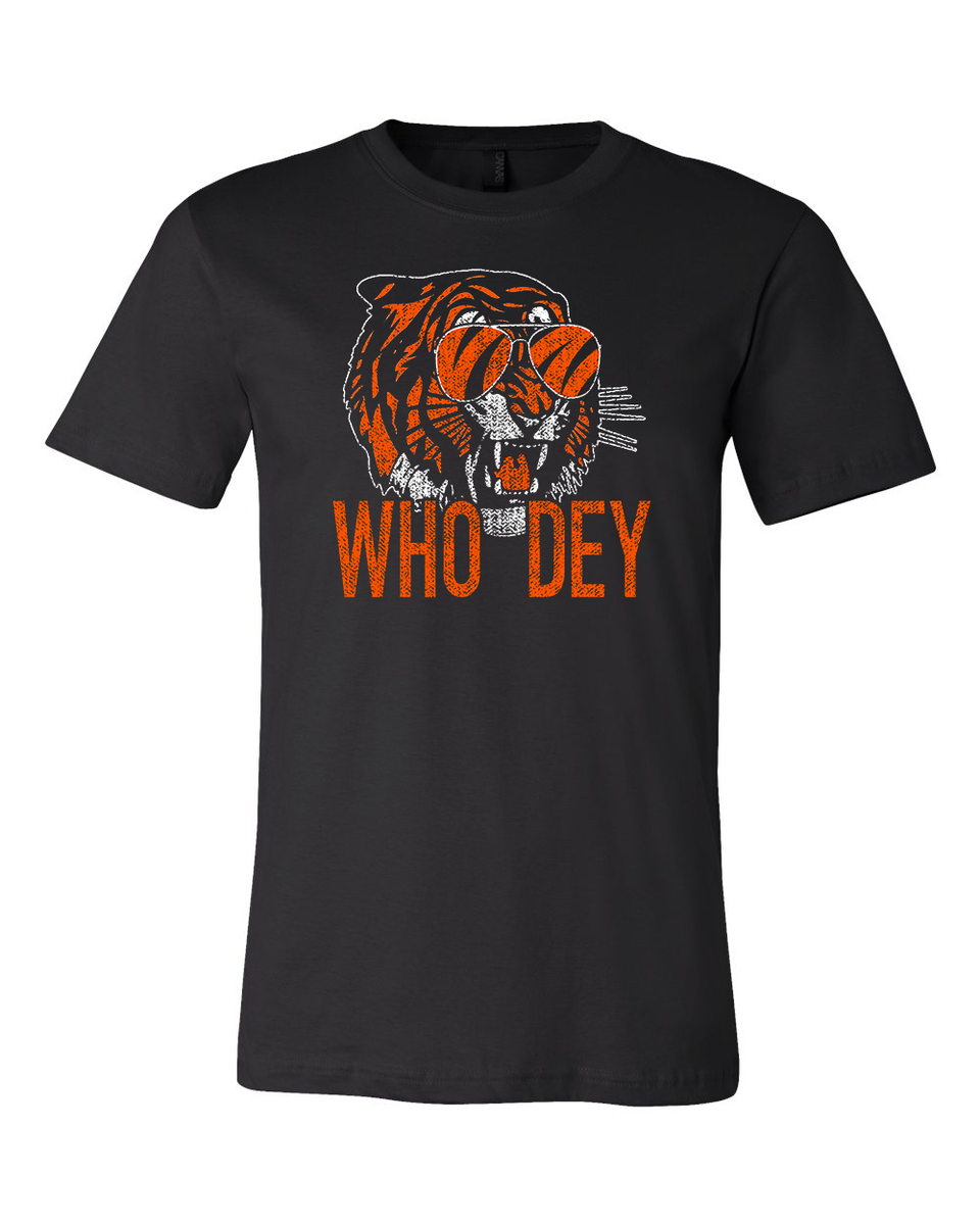 Men's Fanatics Branded Orange Cincinnati Bengals Hometown WHO DEY T-Shirt