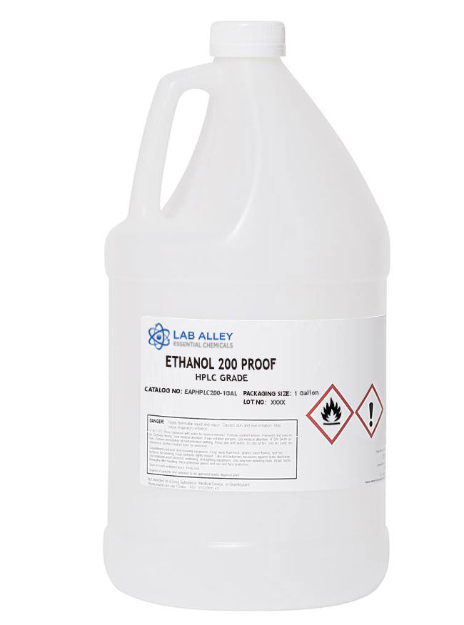 Buy Ethanol 200 Proof (100%) Non-Denatured, Pure Alcohol, HPLC Grade